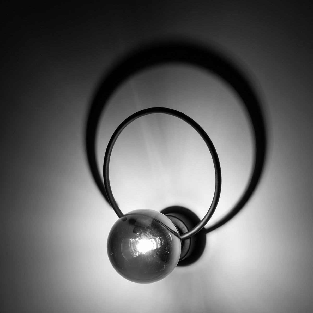 Lampa ścienna TK-Lighting ANABELLE TKL5256  Kinkiet kolor - czarny - grafitowy styl Nowoczesny  Glamour