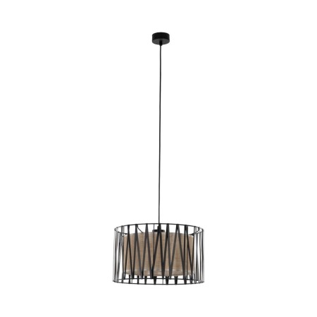 Lampa wisząca TK-Lighting HARMONY TKL4562  Lampa sufitowa kolor - czarny - juta styl Nowoczesny  Klasyczny