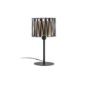 Lampka nocna TK-Lighting HARMONY TKL5889 kolor - czarny - juta styl Nowoczesny  Klasyczny