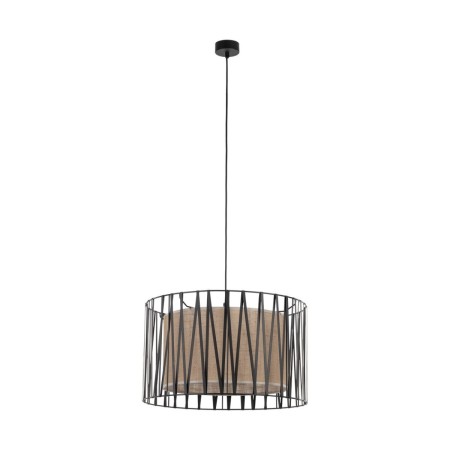 Lampa wisząca TK-Lighting HARMONY TKL4557  Lampa sufitowa kolor - czarny - juta styl Nowoczesny  Klasyczny