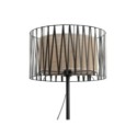 Lampa podłogowa TK-Lighting HARMONY TKL5890 kolor - czarny - juta styl Nowoczesny  Klasyczny