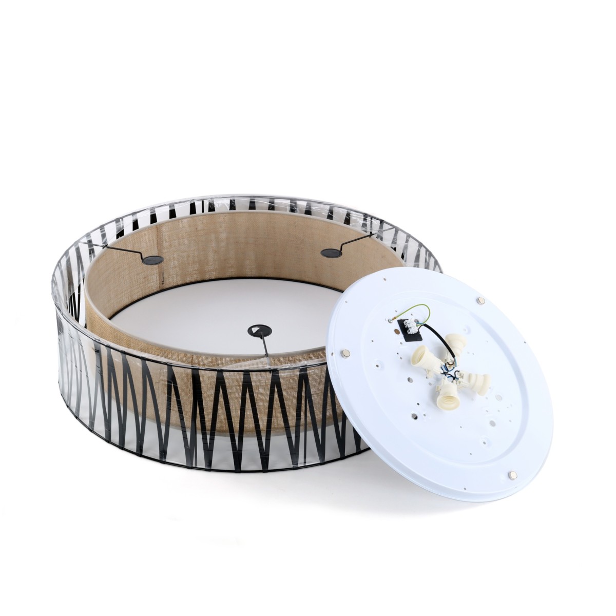 Lampa sufitowa TK-Lighting HARMONY TKL4556 kolor - czarny styl Nowoczesny  Klasyczny