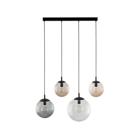 Lampa wisząca TK-Lighting ESME TKL4795  Lampa sufitowa kolor - czarny - transparentny styl Nowoczesny  Glamour