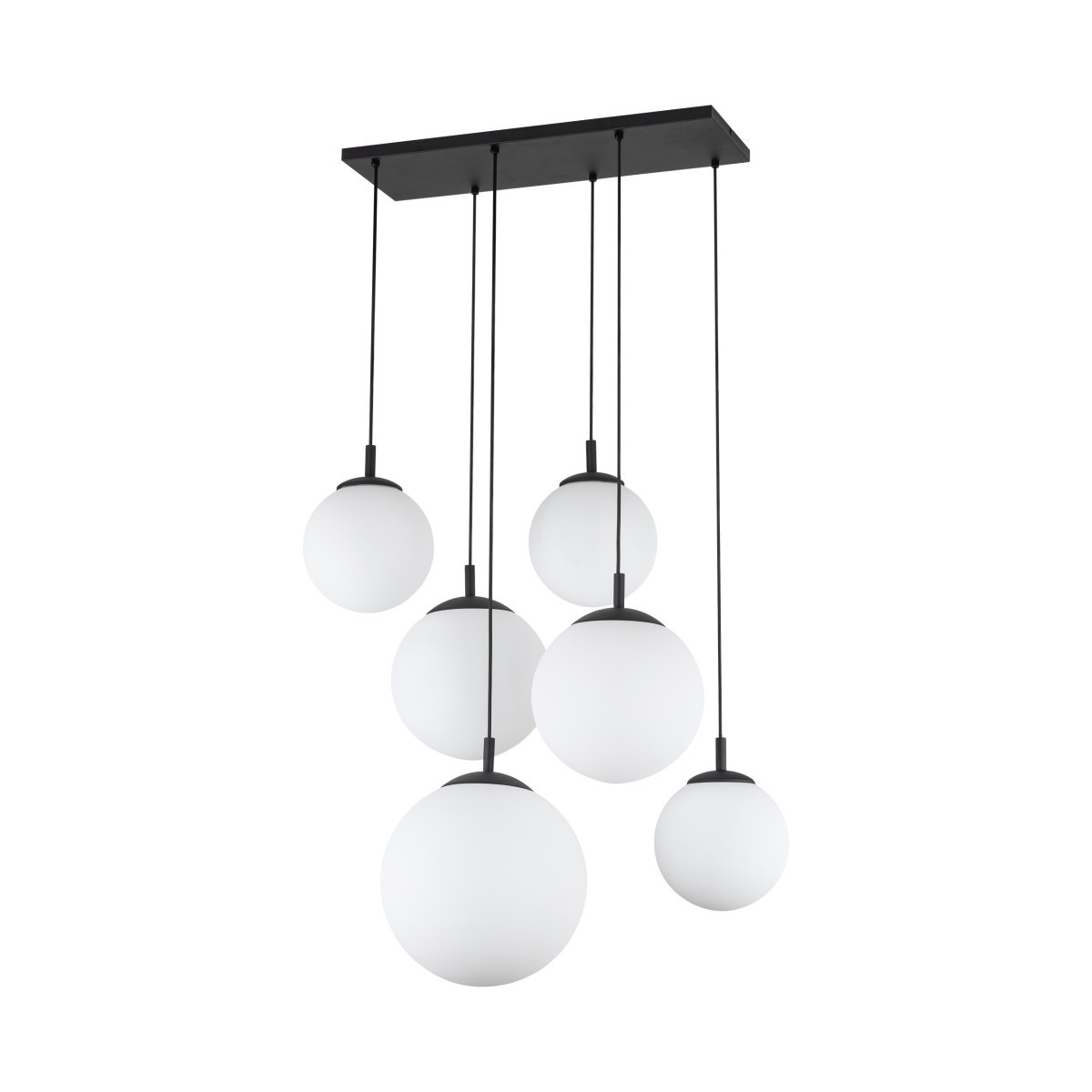 Lampa wisząca TK-Lighting ESME TKL4793  Lampa ścienna kolor - czarny - biały styl Nowoczesny  Glamour
