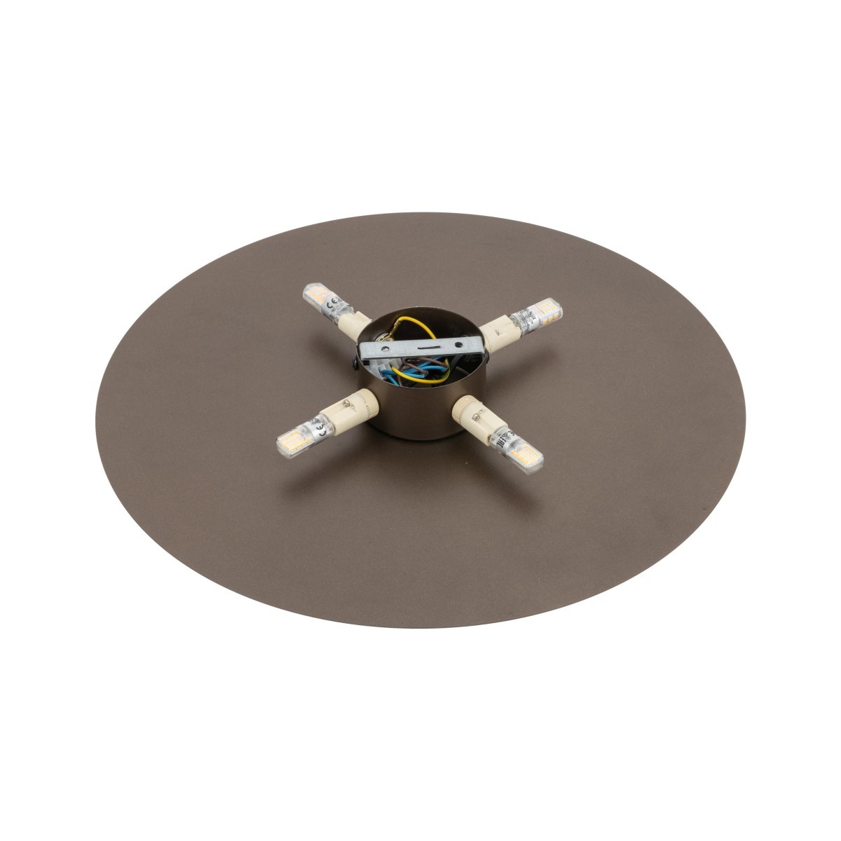 Lampa ścienna TK-Lighting LUNA TKL6455  Kinkiet kolor - brązowy styl Nowoczesny  Loftowy