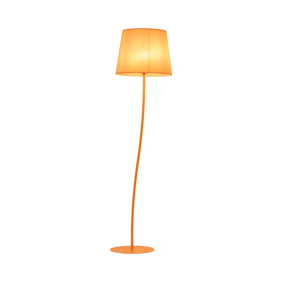 Lampa podłogowa TK-Lighting NICOLA TKL6644 kolor - pomarańczowy styl Nowoczesny  Boho