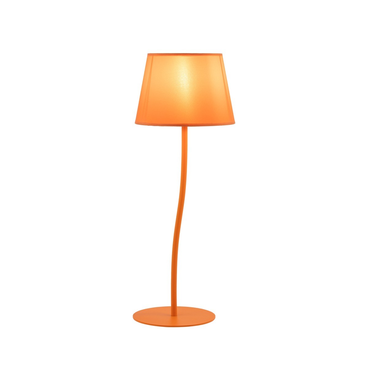Lampka nocna TK-Lighting NICOLA TKL6640 kolor - pomarańczowy styl Nowoczesny  Boho