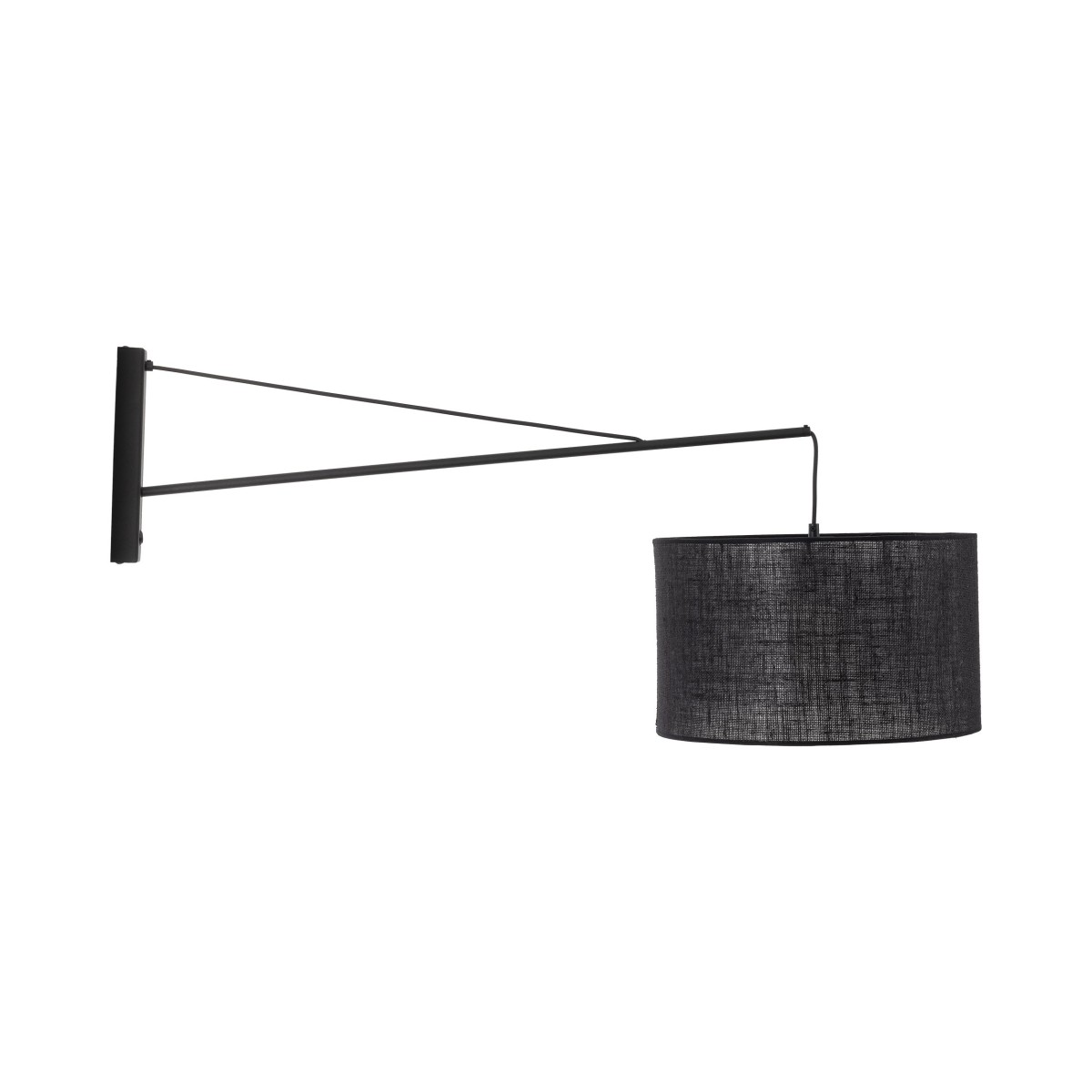 Lampa ścienna TK-Lighting GLORII TKL6639  Kinkiet kolor - czarny styl Nowoczesny  Loftowy