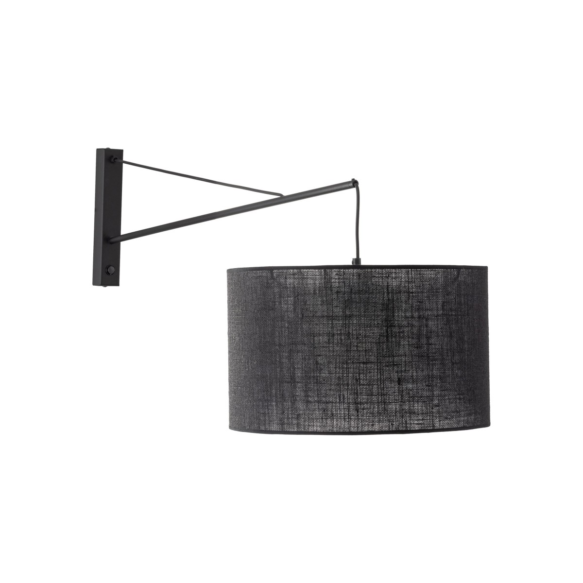 Lampa ścienna TK-Lighting GLORII TKL6639  Kinkiet kolor - czarny styl Nowoczesny  Loftowy