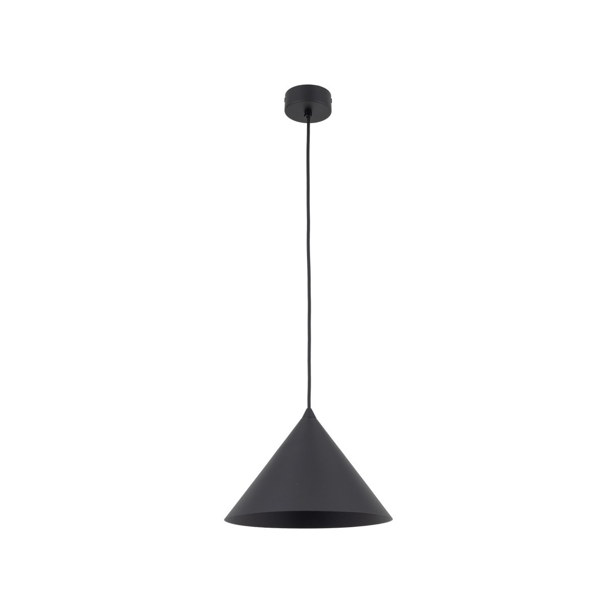 Lampa wisząca TK-Lighting CONO TKL6630  Lampa sufitowa kolor - czarny styl Nowoczesny  Loftowy