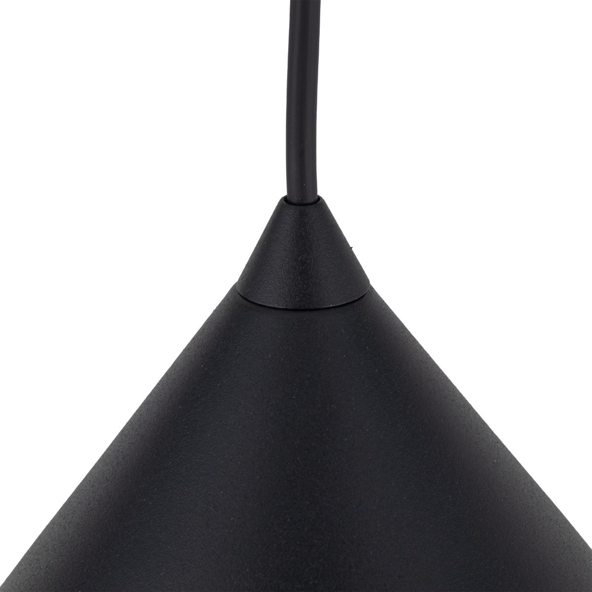 Lampa wisząca TK-Lighting CONO TKL6630  Lampa sufitowa kolor - czarny styl Nowoczesny  Loftowy