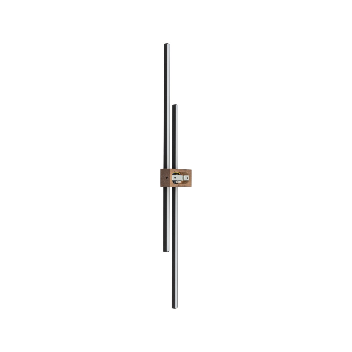 Lampa ścienna TK-Lighting FLASH TKL6628  Kinkiet kolor - orzech - czarny styl Nowoczesny  Loftowy