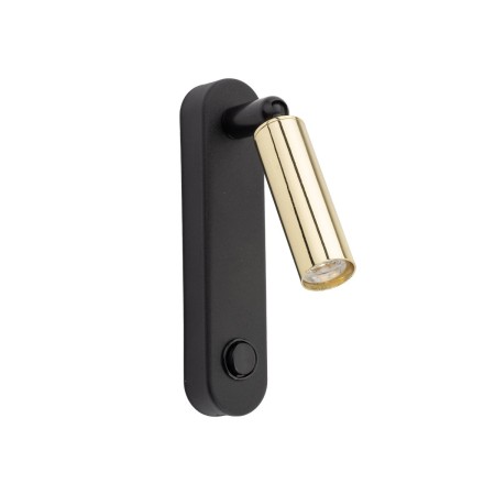 Kinkiet TK-Lighting ENZO TKL6623 kolor - złoty - czarny styl Nowoczesny  Loftowy