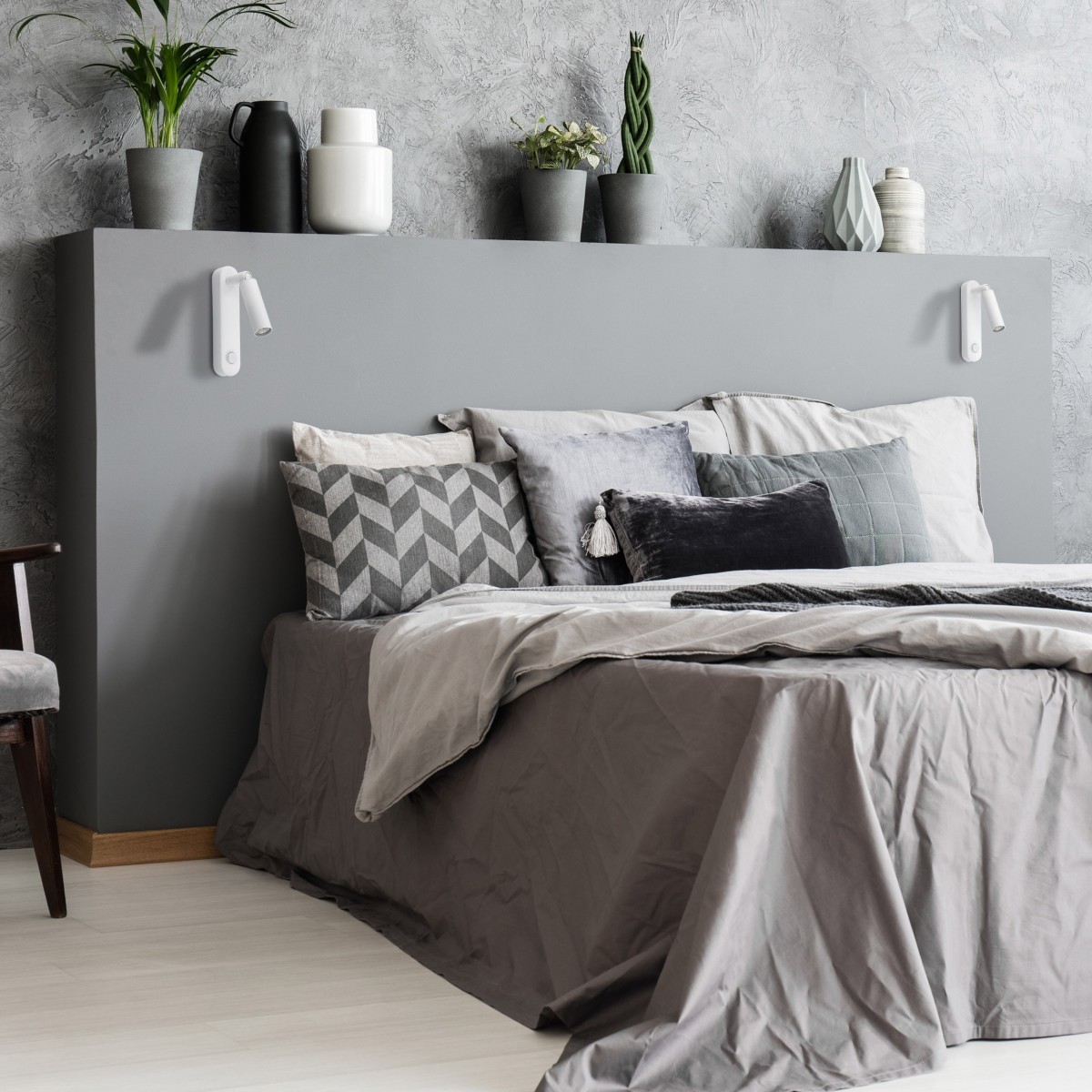 Kinkiet TK-Lighting ENZO TKL6620 kolor - biały styl Nowoczesny  Loftowy