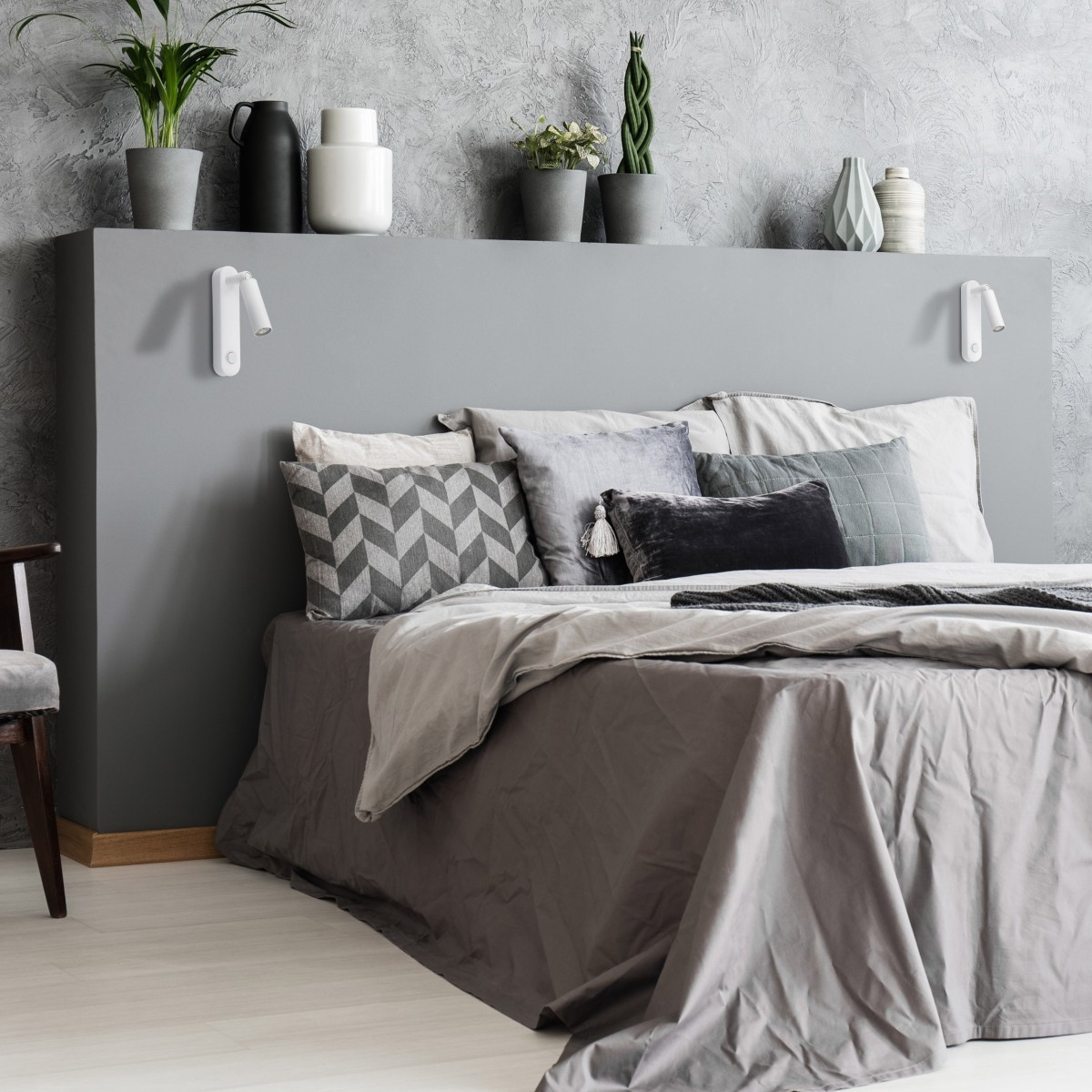 Kinkiet TK-Lighting ENZO TKL6620 kolor - biały styl Nowoczesny  Loftowy