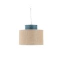 Lampa wisząca TK-Lighting DUO TKL3256  Lampa sufitowa kolor - czarny - juta styl Nowoczesny  Boho
