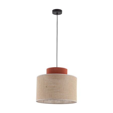 Lampa wisząca TK-Lighting DUO TKL3139  Lampa sufitowa kolor - czarny - juta styl Nowoczesny  Boho