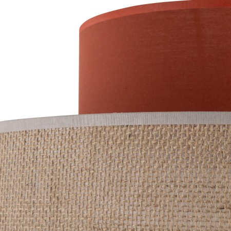 Lampa wisząca TK-Lighting DUO TKL3139  Lampa sufitowa kolor - czarny - juta styl Nowoczesny  Boho