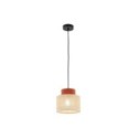 Lampa wisząca TK-Lighting DUO TKL2785  Lampa sufitowa kolor - czarny - juta styl Nowoczesny  Boho
