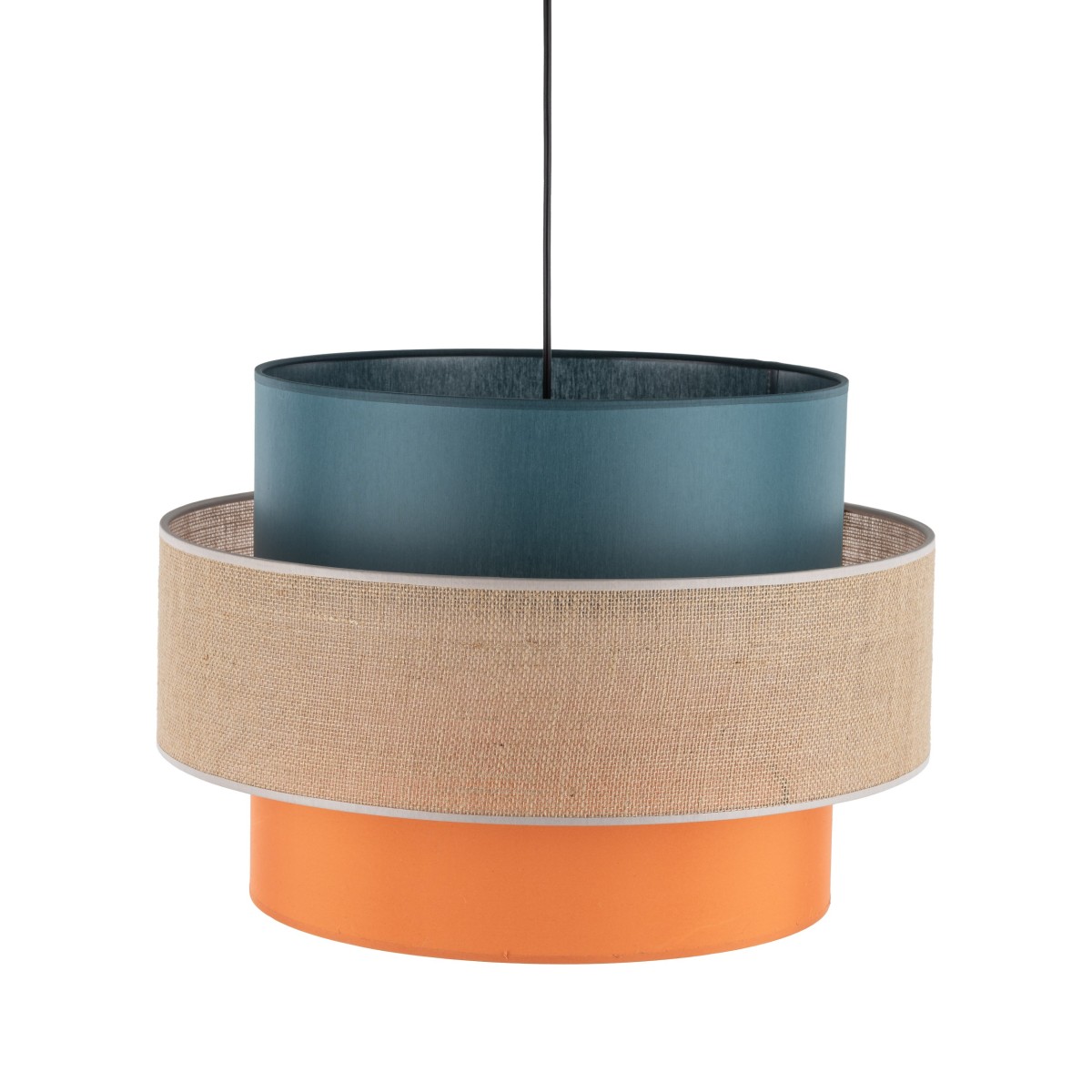 Lampa wisząca TK-Lighting TRIO TKL2758  Lampa sufitowa kolor - czarny - multikolor styl Nowoczesny  Boho