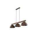 Lampa wisząca TK-Lighting OSLO TKL6299  Lampa sufitowa kolor - brązowy - orzech styl Nowoczesny  Loftowy