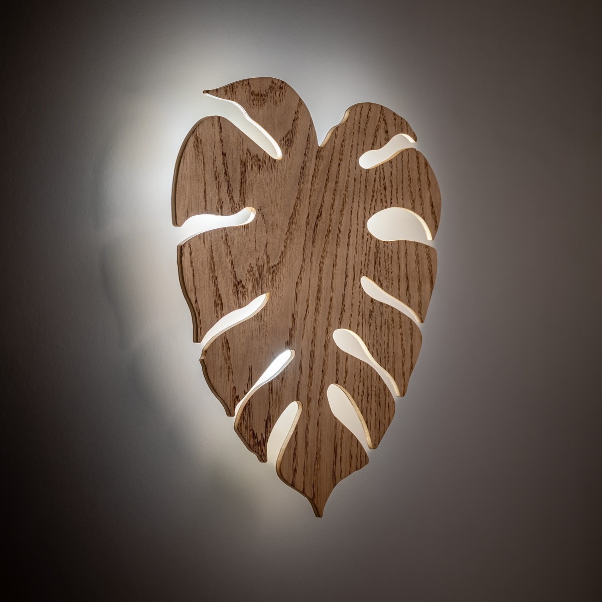 Kinkiet TK-Lighting MONSTERA TKL5422  Lampa ścienna kolor - dąb - czarny styl Nowoczesny  Boho