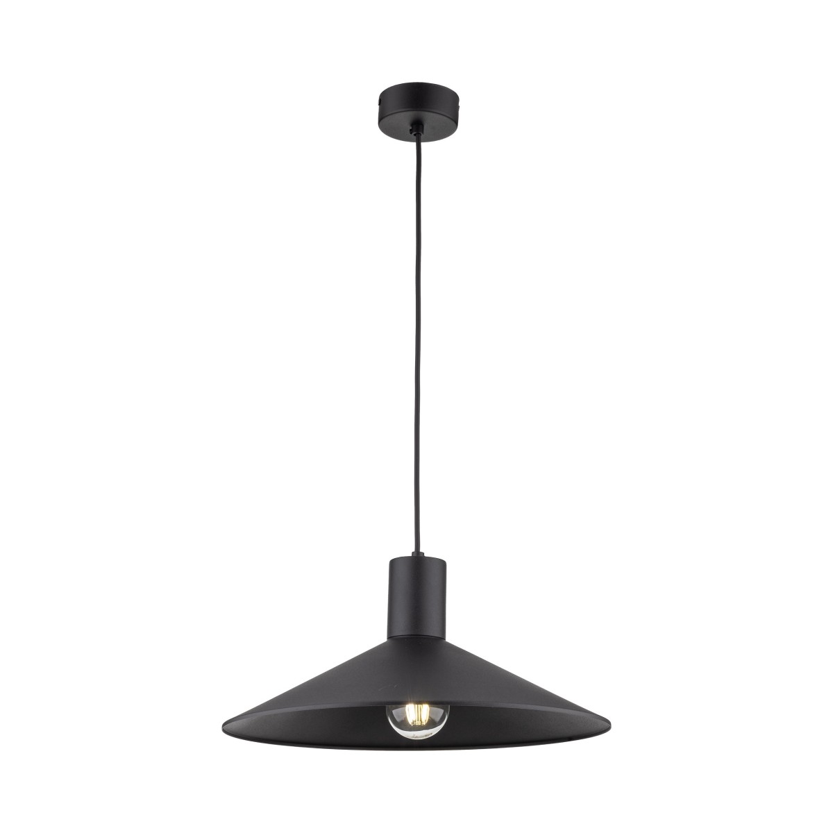 Lampa wisząca TK-Lighting JUMP TKL1831  Lampa sufitowa kolor - czarny styl Nowoczesny  Loftowy