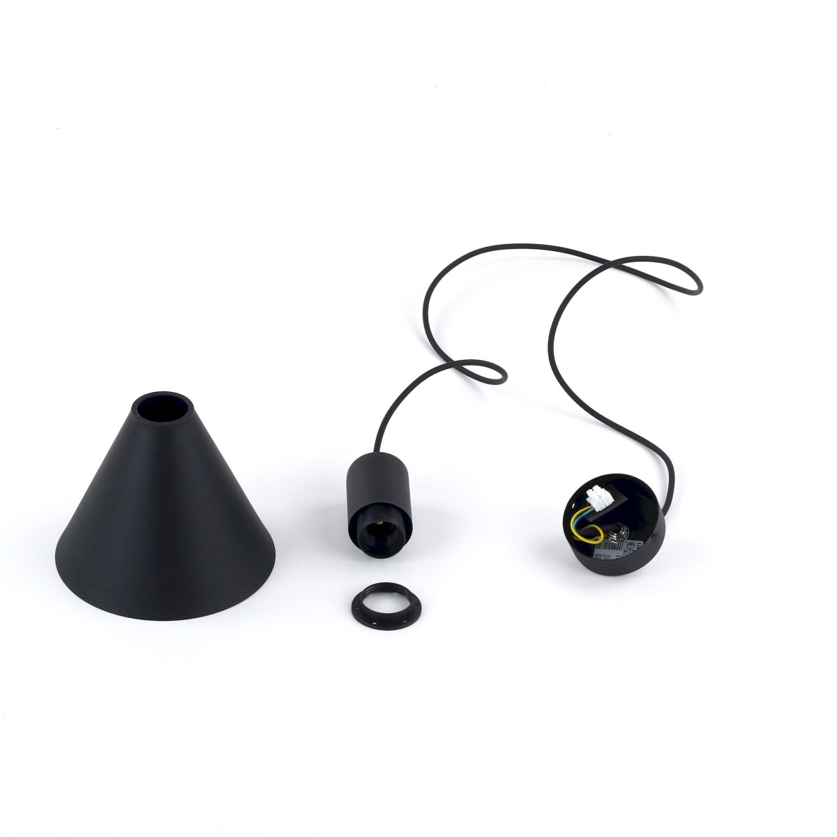 Lampa wisząca TK-Lighting JUMP TKL1811  Lampa sufitowa kolor - czarny styl Nowoczesny  Loftowy