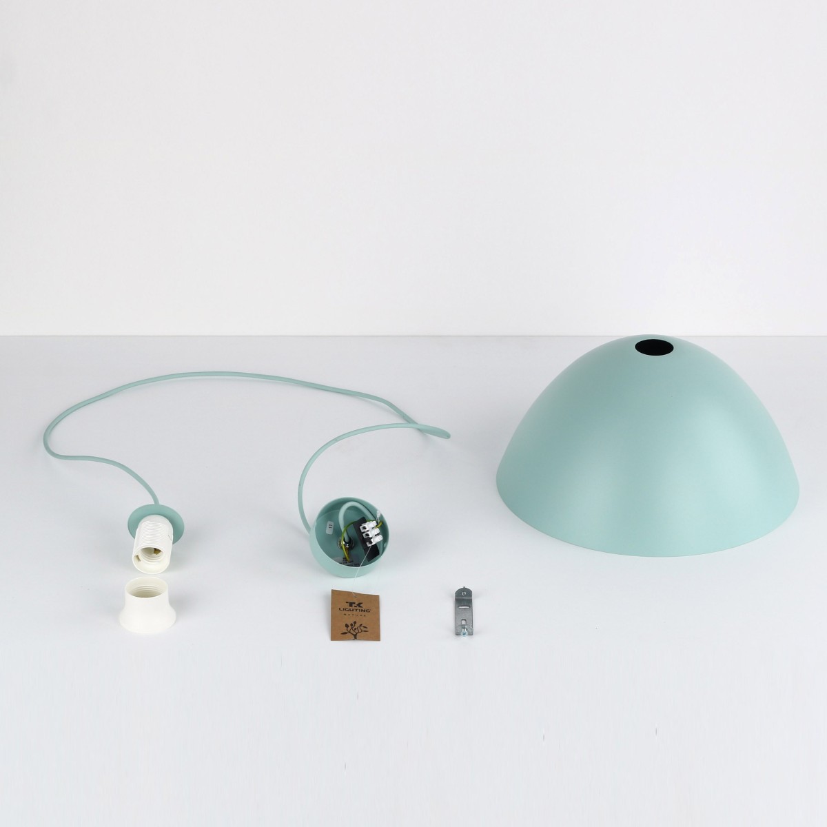 Lampa wisząca TK-Lighting FARO TKL861  Lampa sufitowa kolor - miętowy styl Nowoczesny  Klasyczny