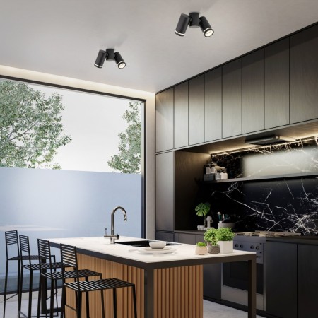 Lampa sufitowa TK-Lighting JET TKL4539  Lampa ścienna kolor - czarny styl Nowoczesny  Loftowy