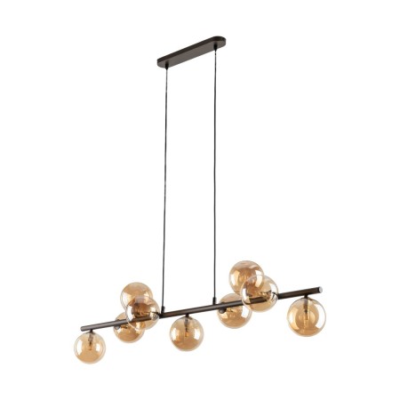 Lampa wisząca TK-Lighting ESTERA TKL4340  Lampa sufitowa kolor - brązowy - bursztynowy styl Nowoczesny  Glamour