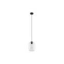 Lampa wisząca TK-Lighting ELIO TKL4339 kolor - czarny - transparentny styl Nowoczesny  Loftowy