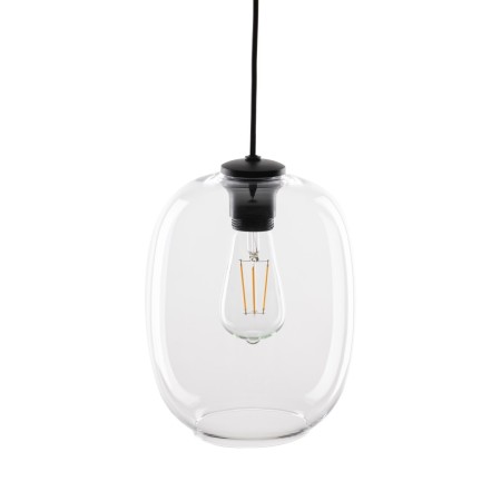 Lampa wisząca TK-Lighting ELIO TKL4339 kolor - czarny - transparentny styl Nowoczesny  Loftowy