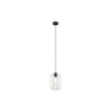 Lampa wisząca TK-Lighting ELIO TKL4339 kolor - czarny - transparentny styl Nowoczesny  Loftowy