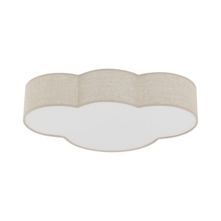 Lampa sufitowa TK-Lighting CLOUD TKL4336 kolor - biały - len styl Nowoczesny  Skandynawski