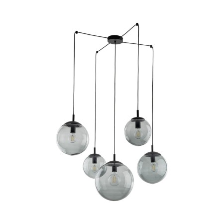 Lampa wisząca TK-Lighting ESME TKL5382  Lampa sufitowa kolor - czarny - grafitowy styl Nowoczesny  Glamour