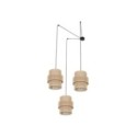 Lampa wisząca TK-Lighting CALISTO TKL5403 kolor - czarny - juta styl Nowoczesny  Boho