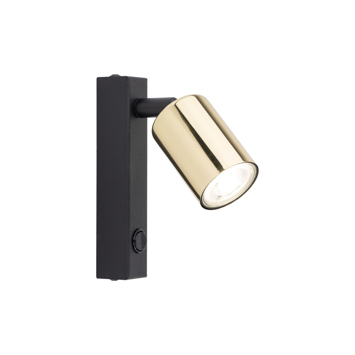 Lampa ścienna TK-Lighting TOP TKL6087  Kinkiet kolor - złoty - czarny styl Nowoczesny  Loftowy