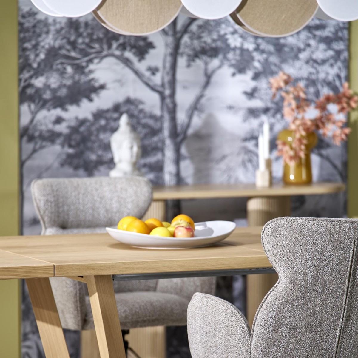 Lampa wisząca TK-Lighting PULSE TKL4815  Lampa sufitowa kolor - biały - sosna styl Nowoczesny  Boho