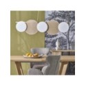 Lampa wisząca TK-Lighting PULSE TKL4815  Lampa sufitowa kolor - biały - sosna styl Nowoczesny  Boho