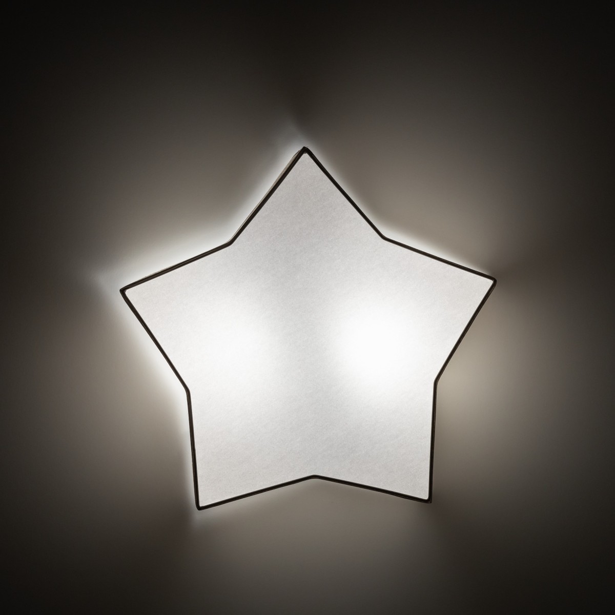 Lampa sufitowa TK-Lighting STAR TKL5958  Lampa ścienna kolor - biały - len styl Nowoczesny  Boho