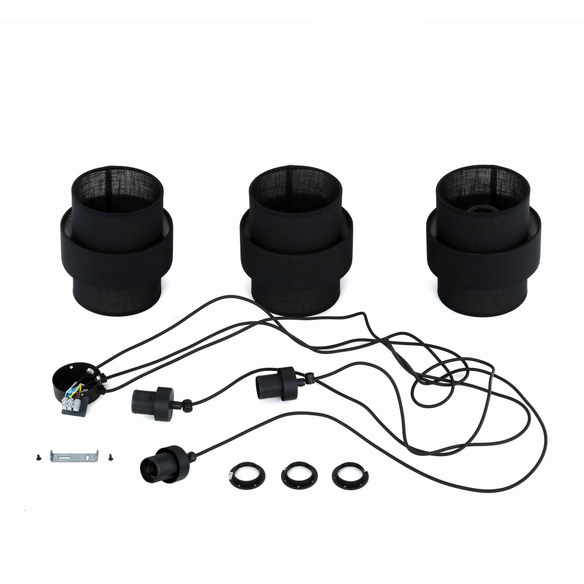 Lampa wisząca TK-Lighting CALISTO TKL5976 kolor - czarny styl Nowoczesny  Loftowy