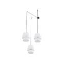 Lampa wisząca TK-Lighting CALISTO TKL5975 kolor - czarny - biały styl Nowoczesny  Loftowy