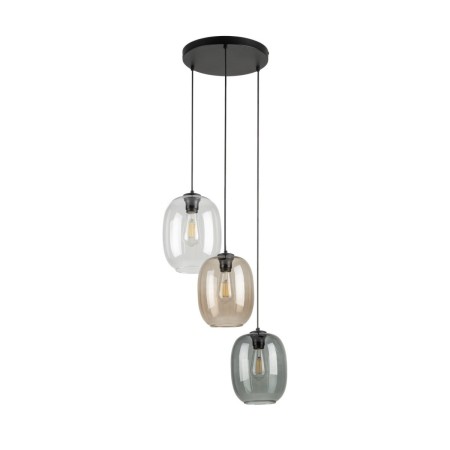 Lampa wisząca TK-Lighting ELIO TKL5973  Lampa sufitowa kolor - czarny - transparentny styl Nowoczesny  Skandynawski