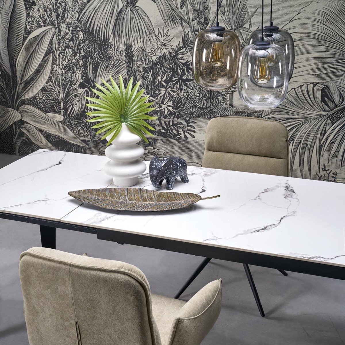 Lampa wisząca TK-Lighting ELIO TKL5973  Lampa sufitowa kolor - czarny - transparentny styl Nowoczesny  Skandynawski