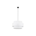 Lampa wisząca TK-Lighting CALISTO TKL5363 kolor - czarny - biały styl Nowoczesny  Loftowy