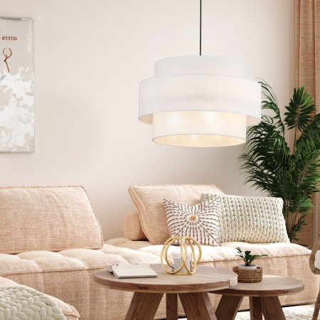 Lampa wisząca TK-Lighting CALISTO TKL5363 kolor - czarny - biały styl Nowoczesny  Loftowy