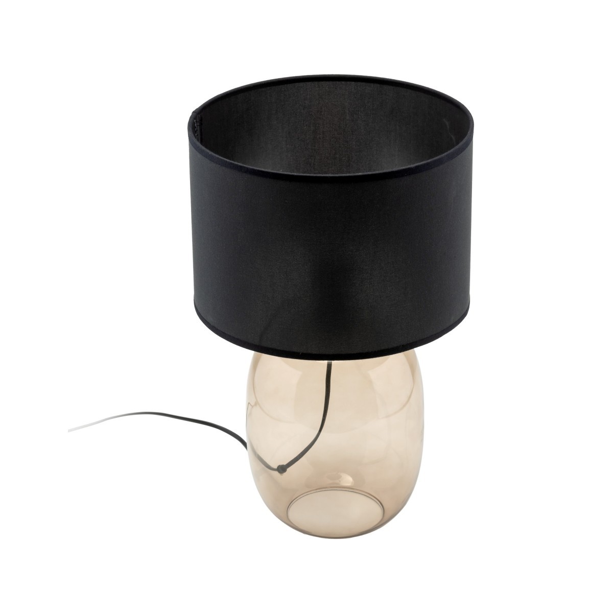 Lampka nocna TK-Lighting MELODY TKL5988 kolor - topaz - czarny styl Nowoczesny  Glamour