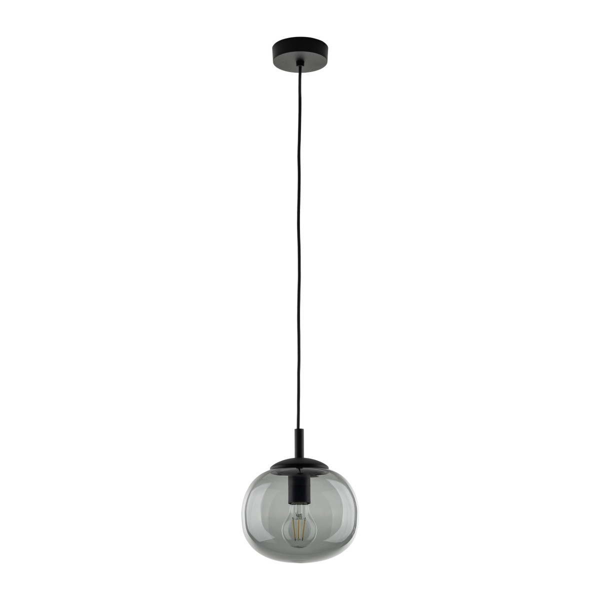 Lampa wisząca TK-Lighting VIBE TKL5825  Lampa sufitowa kolor - czarny - grafitowy styl Nowoczesny  Loftowy