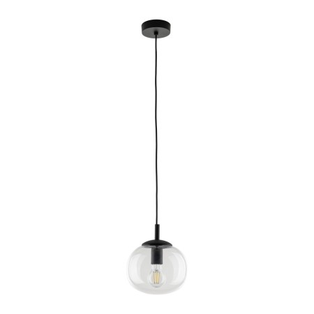 Lampa wisząca TK-Lighting VIBE TKL5823  Lampa sufitowa kolor - czarny - transparentny styl Loftowy  Klasyczny